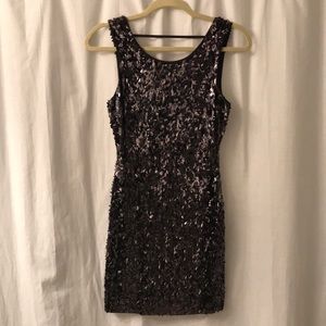 Express Full Sequin Dress